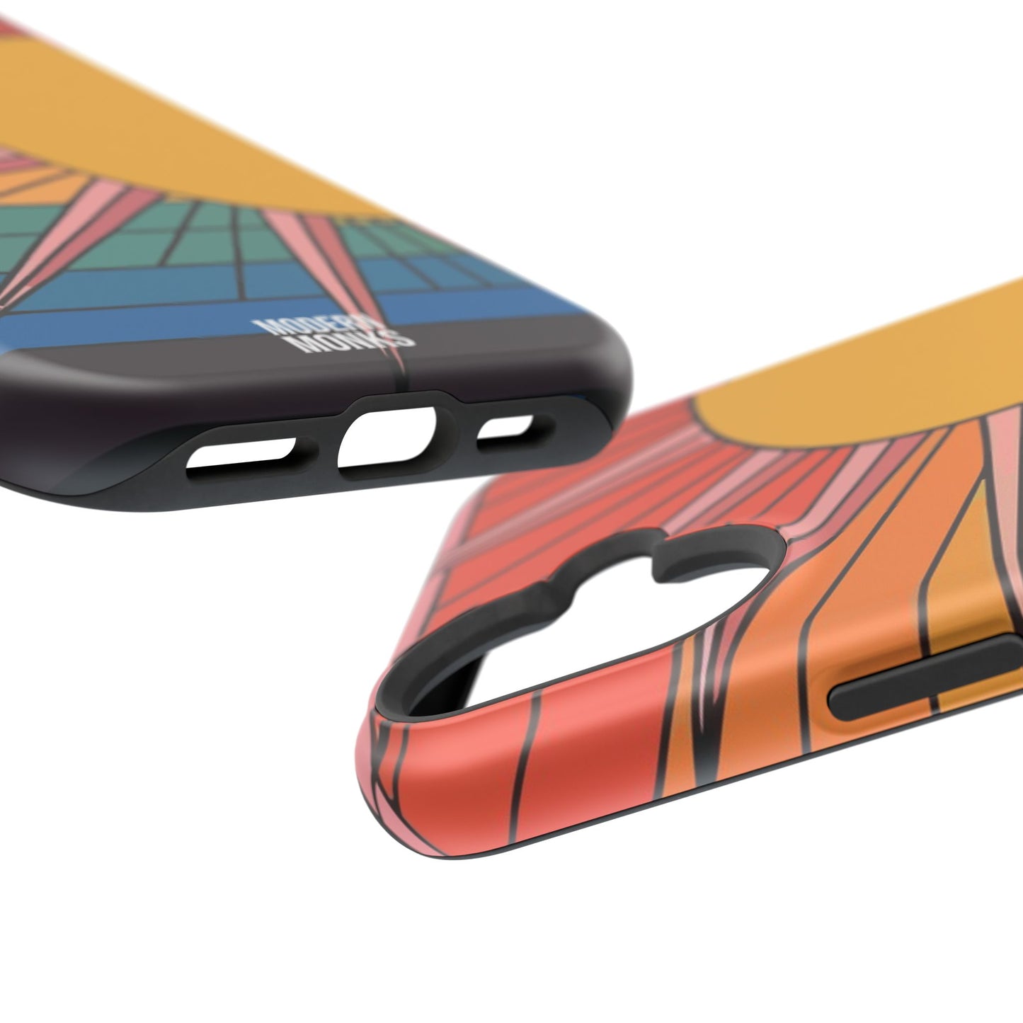 Modern Monks Rainbow Sun MagSafe Tough Case