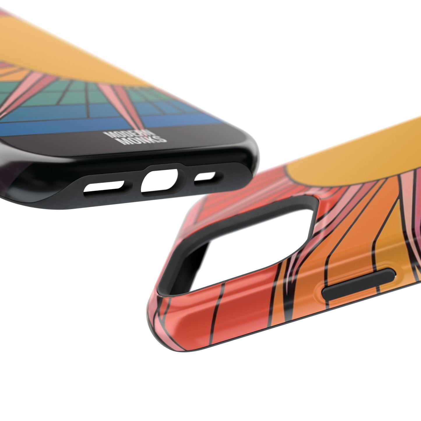 Modern Monks Rainbow Sun MagSafe Tough Case
