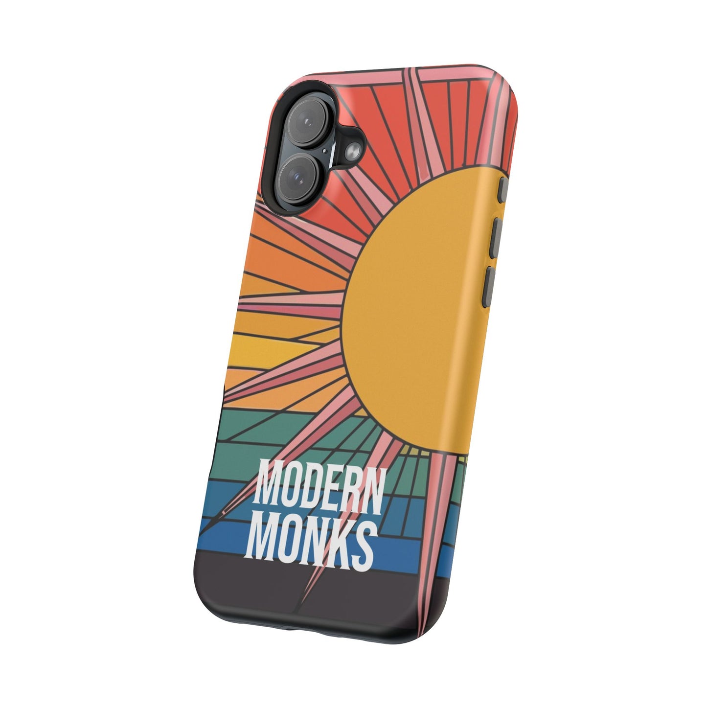Modern Monks Rainbow Sun MagSafe Tough Case