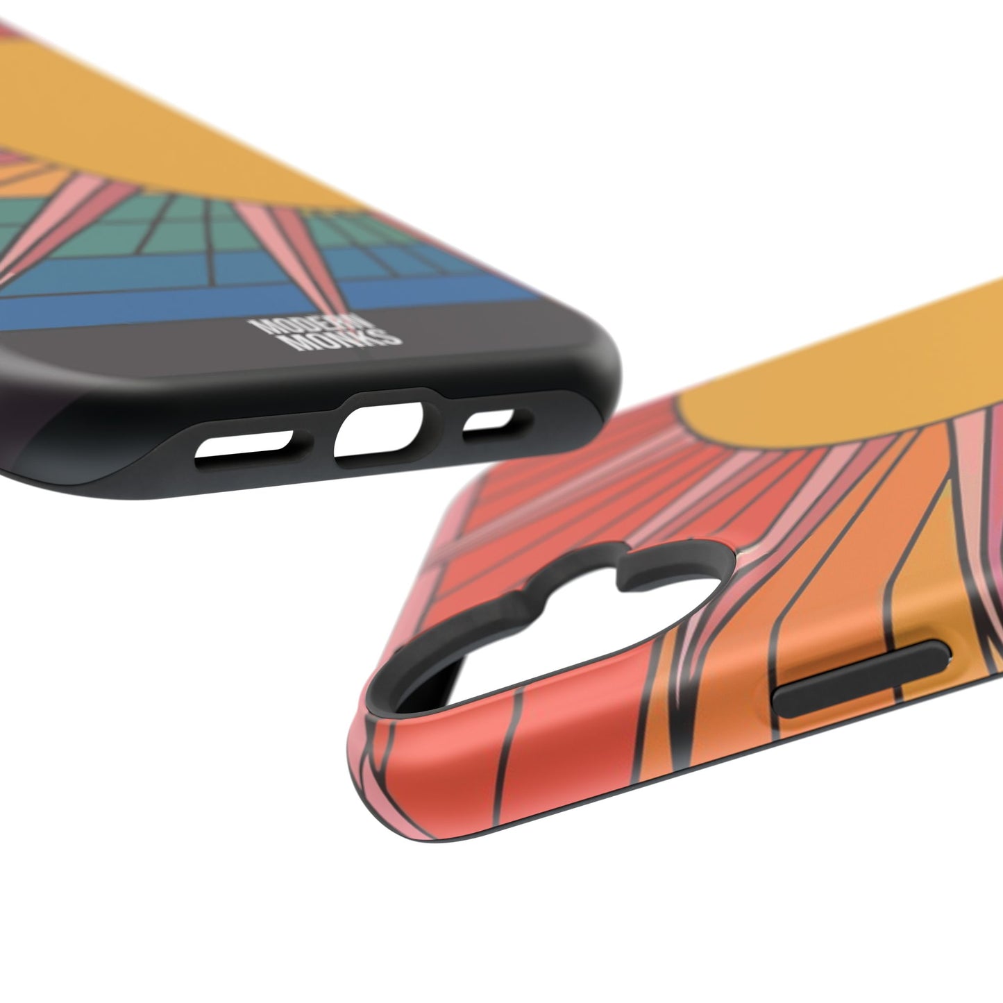 Modern Monks Rainbow Sun MagSafe Tough Case