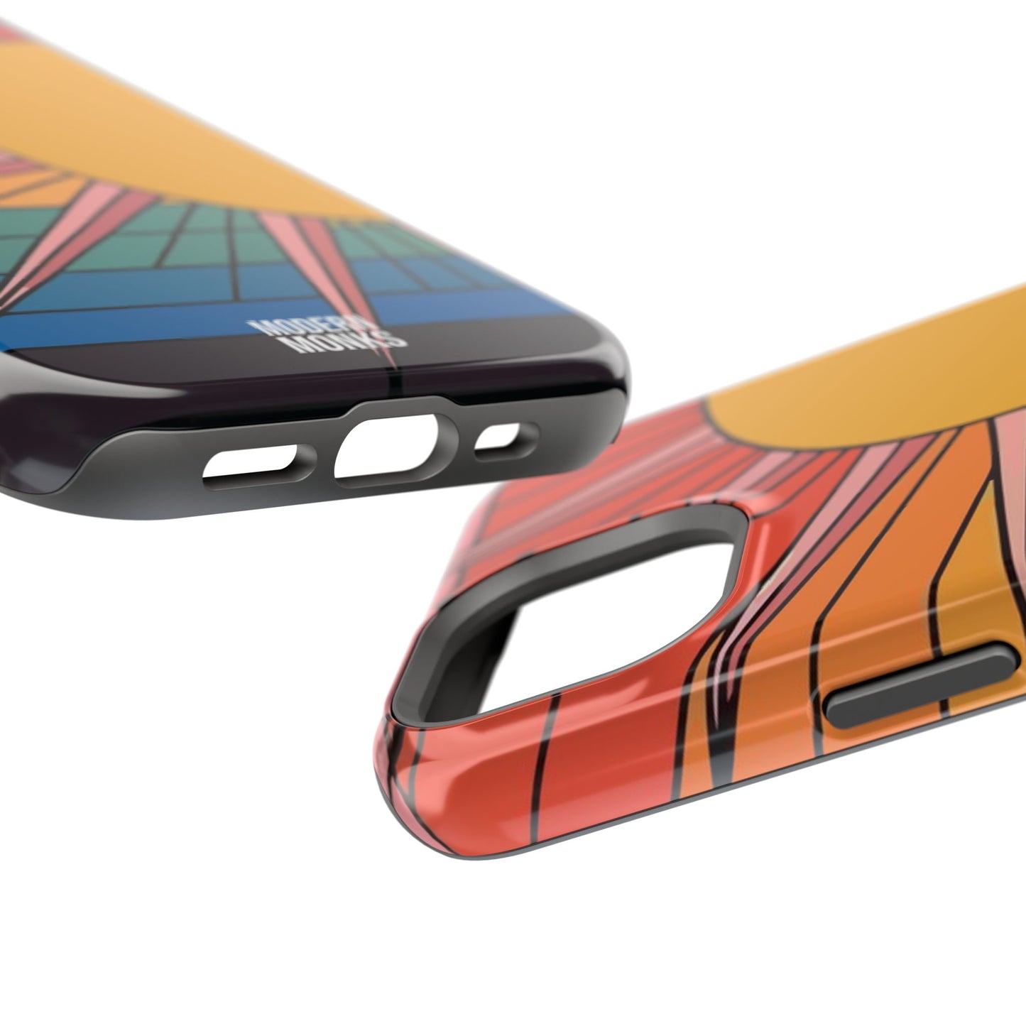 Modern Monks Rainbow Sun MagSafe Tough Case