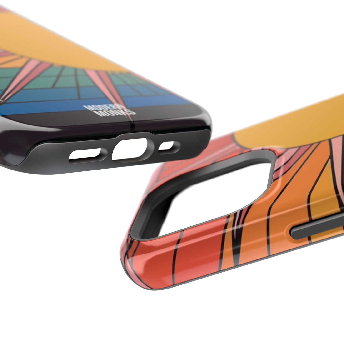 Modern Monks Rainbow Sun MagSafe Tough Case