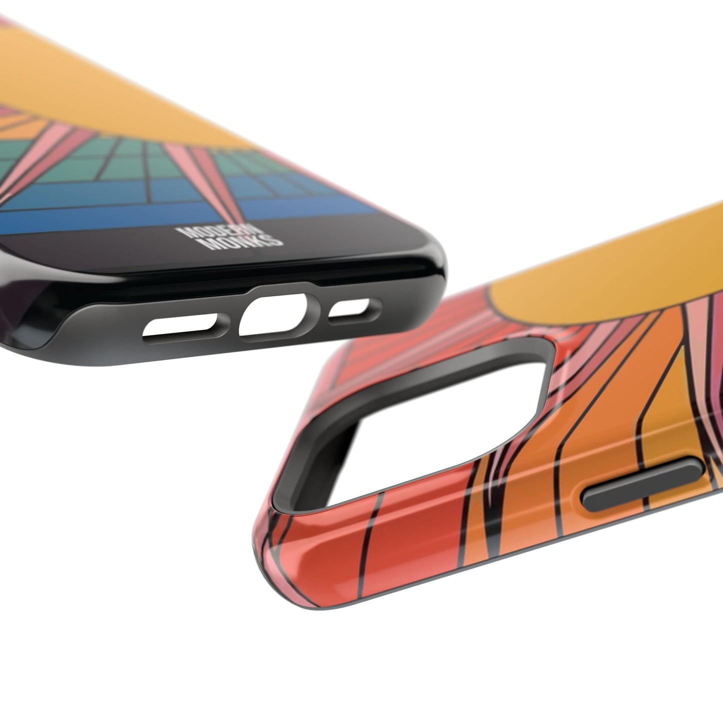 Modern Monks Rainbow Sun MagSafe Tough Case