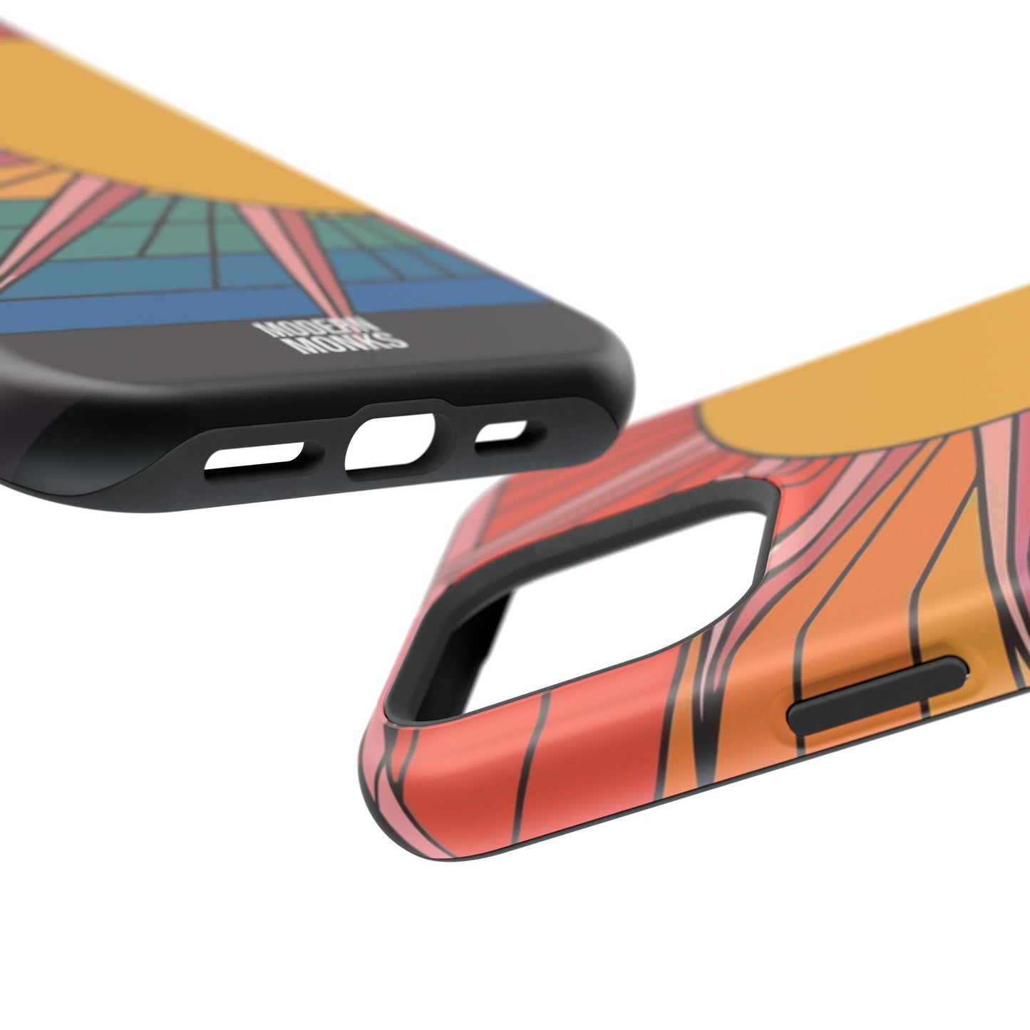 Modern Monks Rainbow Sun MagSafe Tough Case