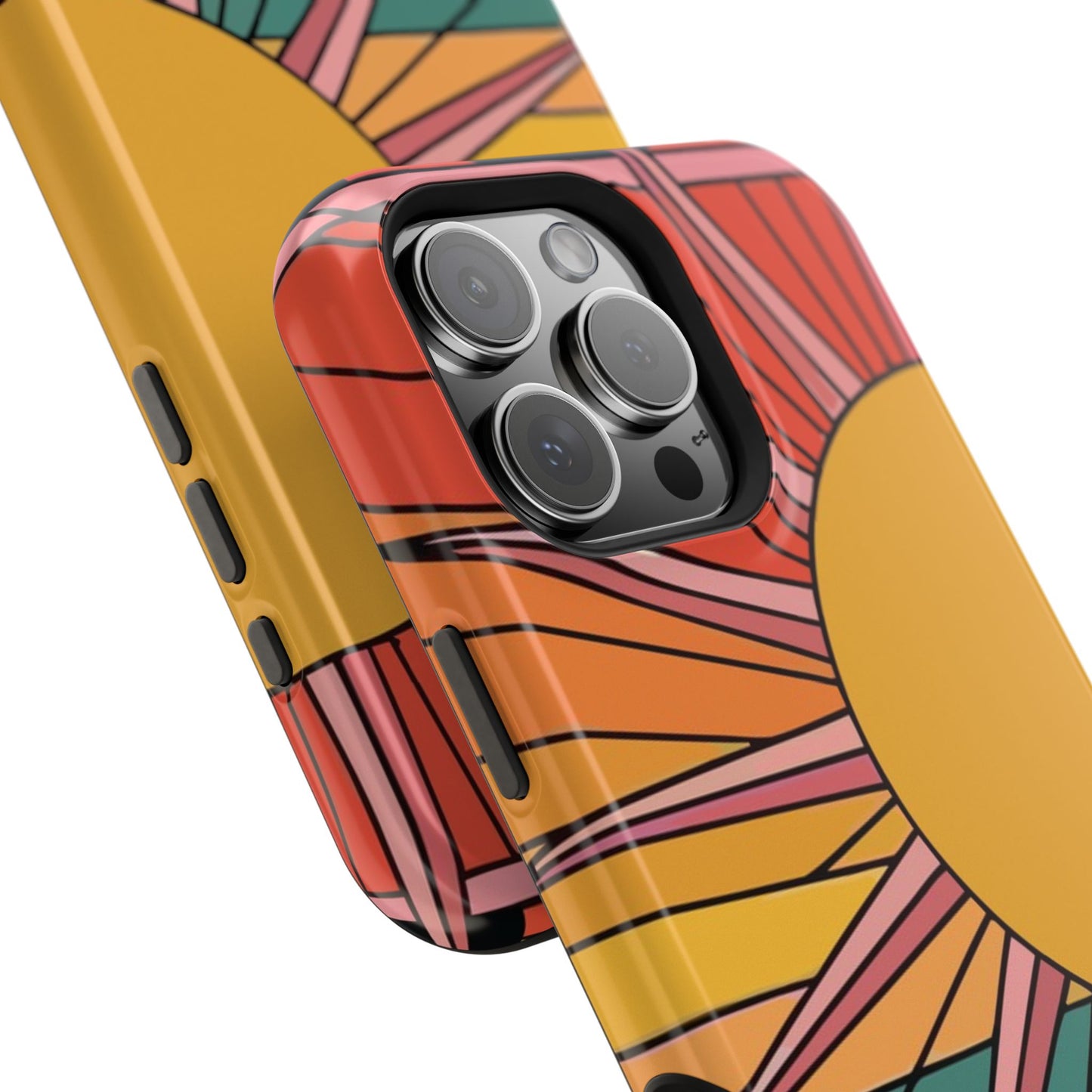 Modern Monks Rainbow Sun MagSafe Tough Case