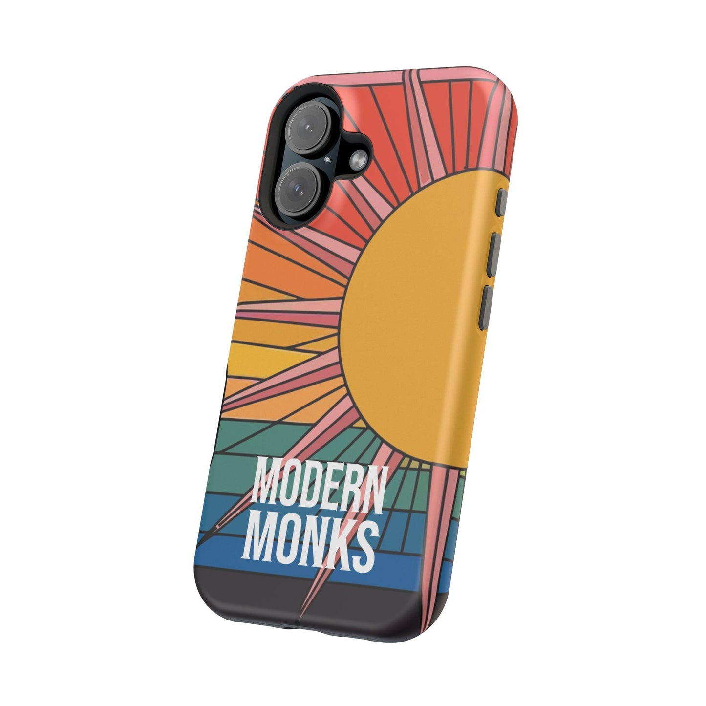 Modern Monks Rainbow Sun MagSafe Tough Case