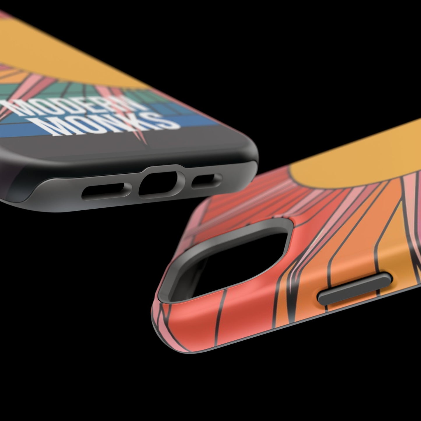 Modern Monks Rainbow Sun MagSafe Tough Case