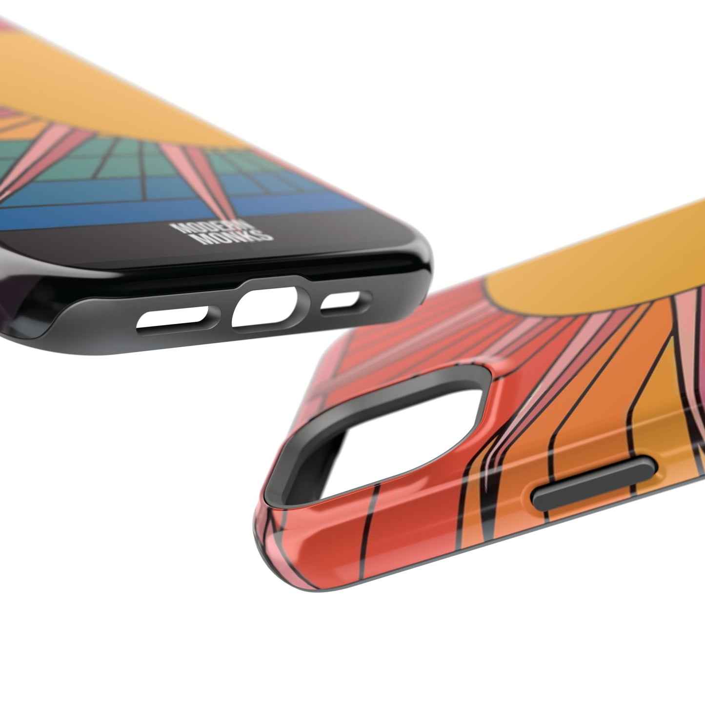 Modern Monks Rainbow Sun MagSafe Tough Case