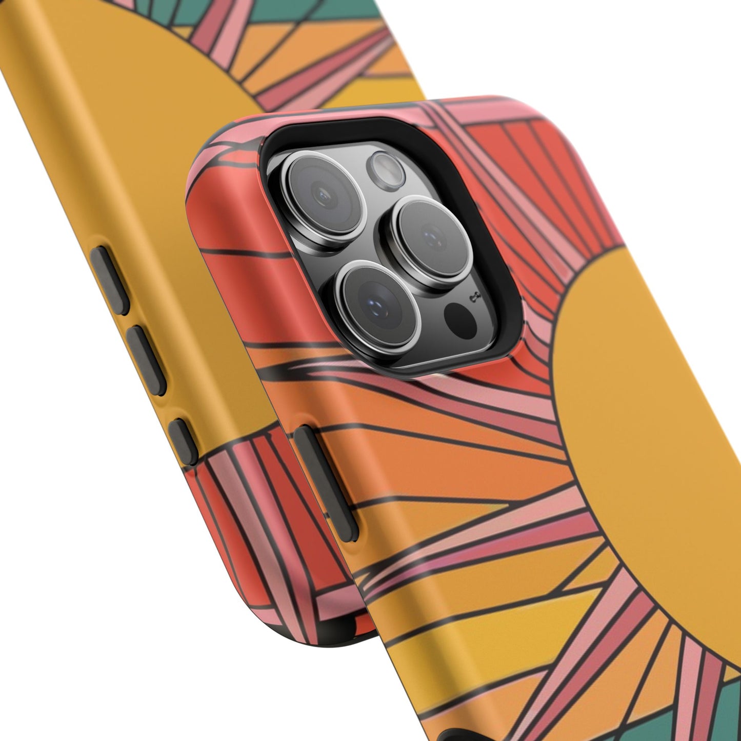 Modern Monks Rainbow Sun MagSafe Tough Case