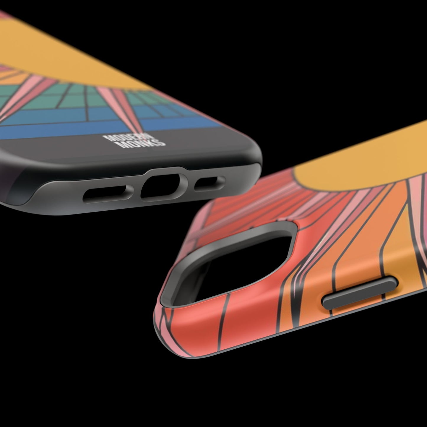 Modern Monks Rainbow Sun MagSafe Tough Case