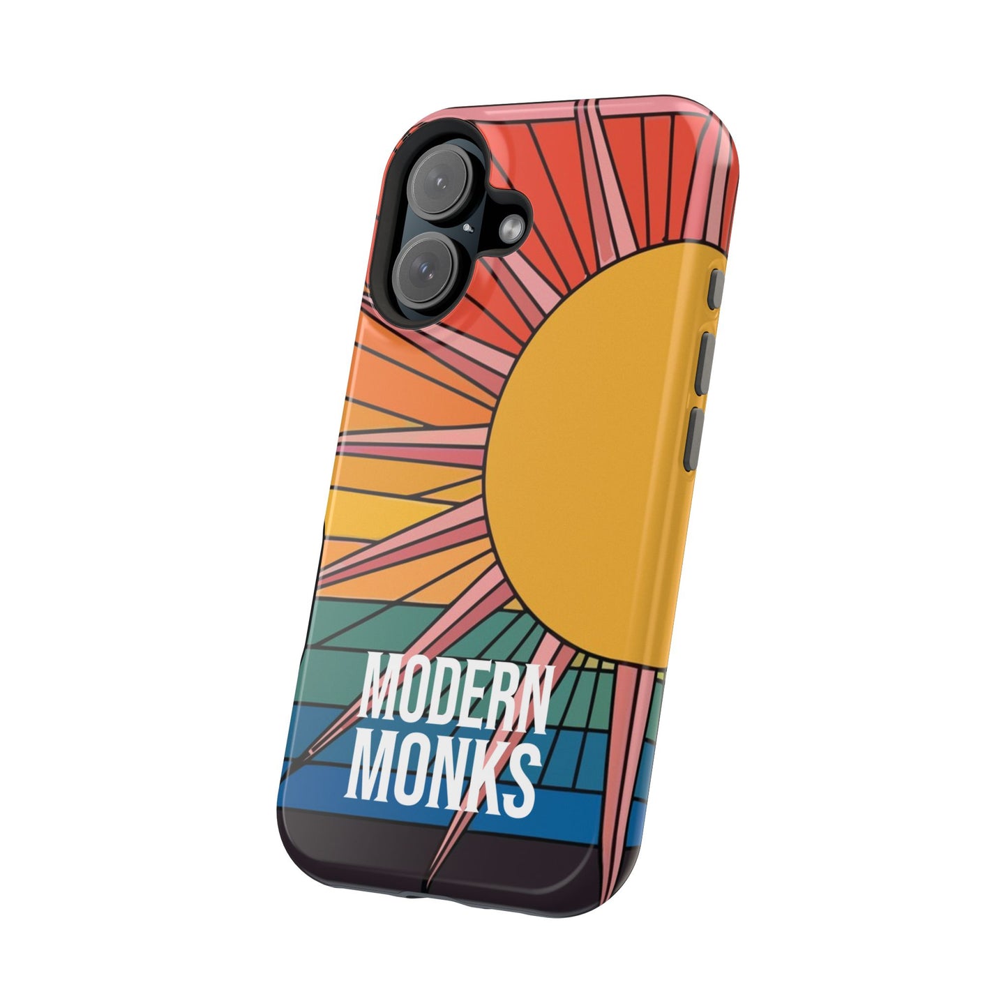 Modern Monks Rainbow Sun MagSafe Tough Case