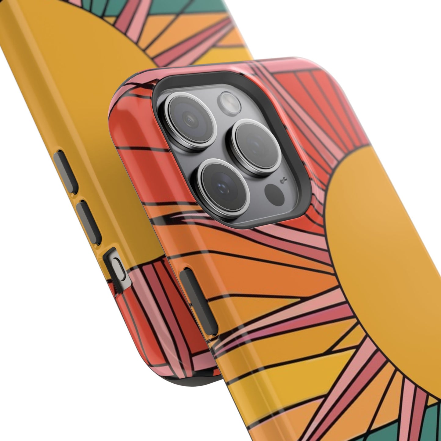 Modern Monks Rainbow Sun MagSafe Tough Case