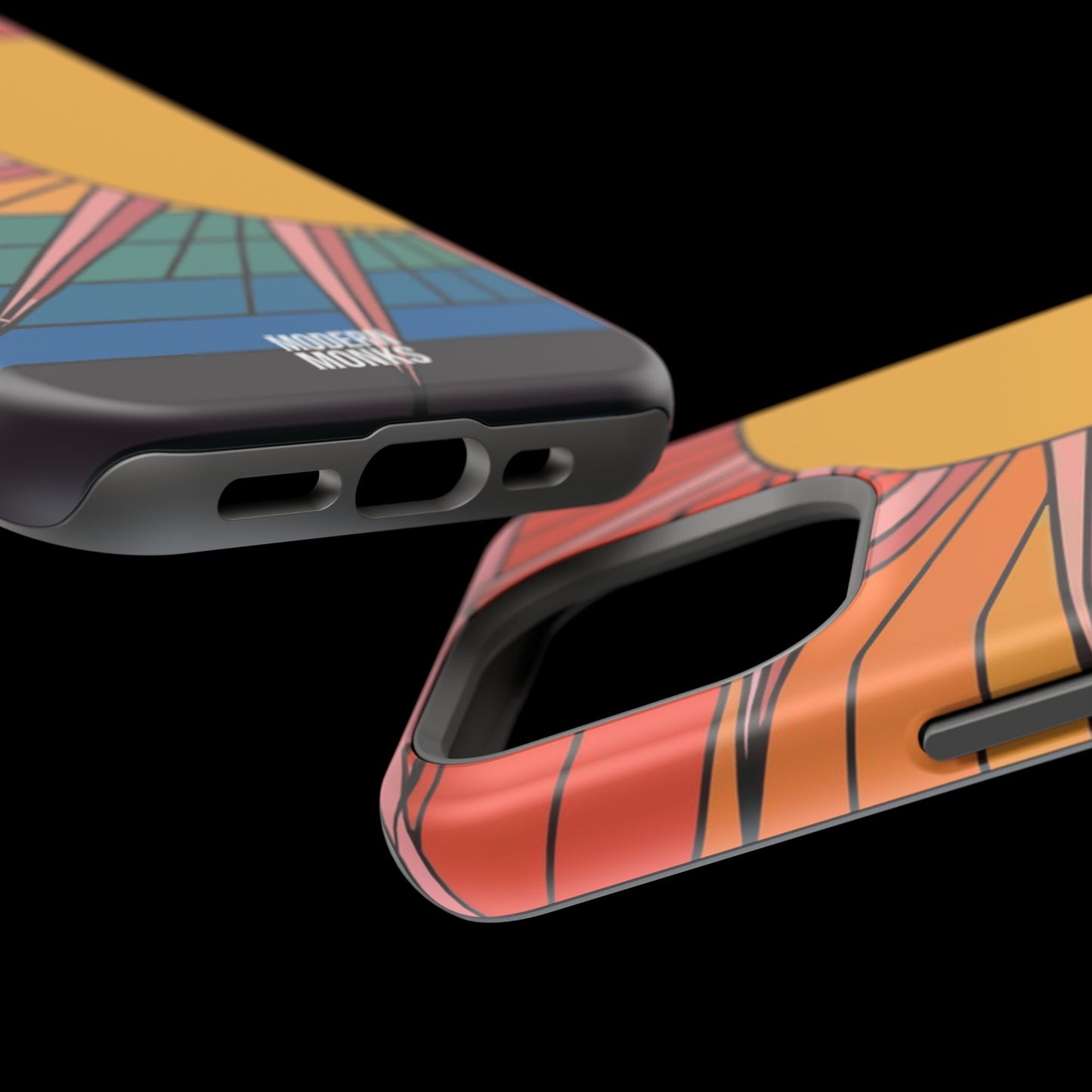 Modern Monks Rainbow Sun MagSafe Tough Case