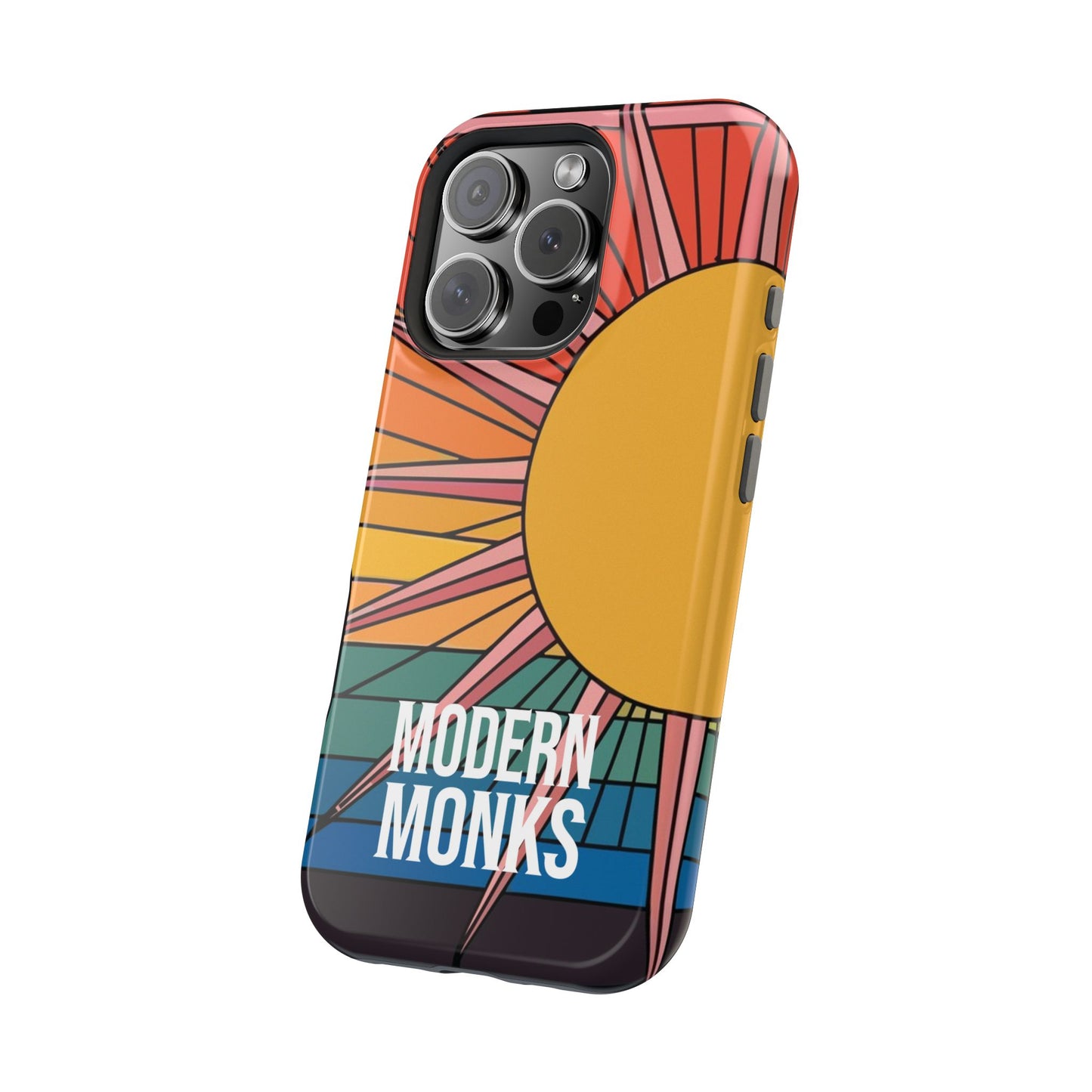 Modern Monks Rainbow Sun MagSafe Tough Case