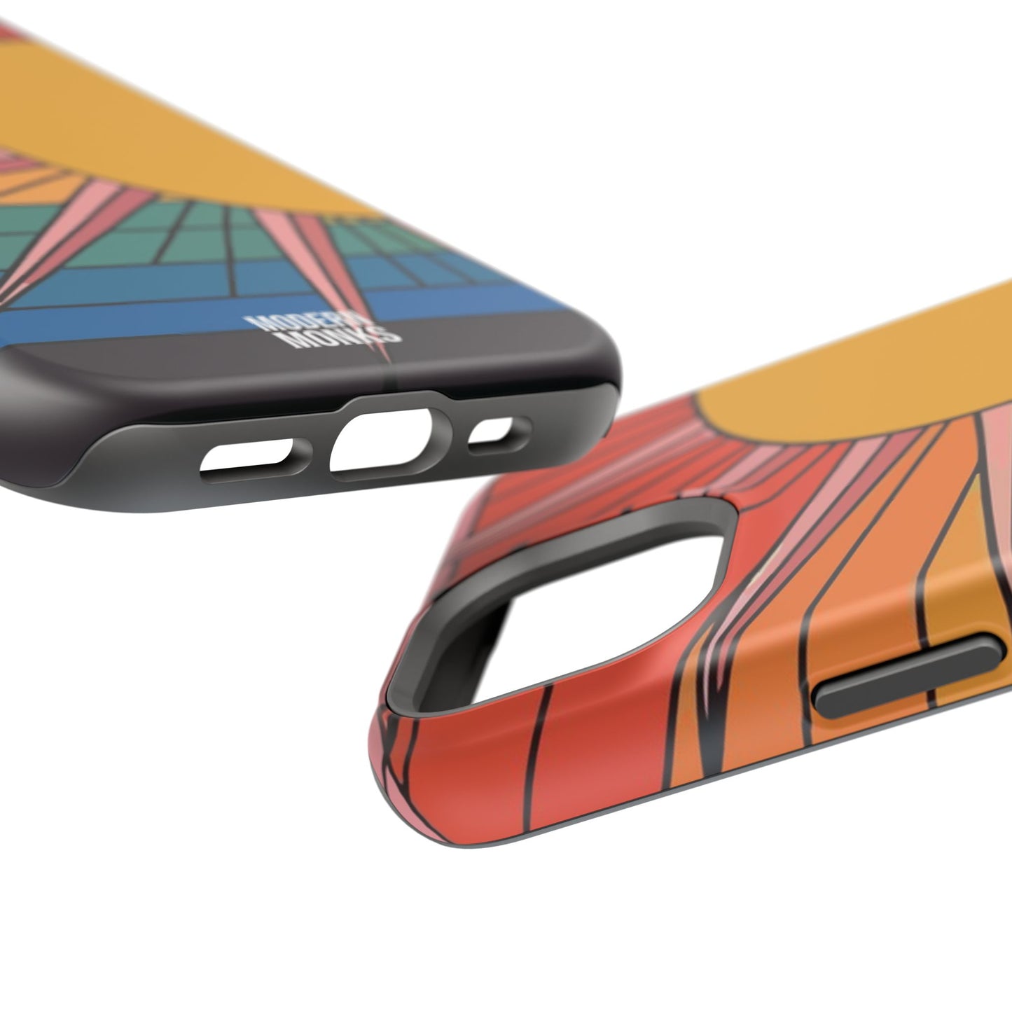 Modern Monks Rainbow Sun MagSafe Tough Case