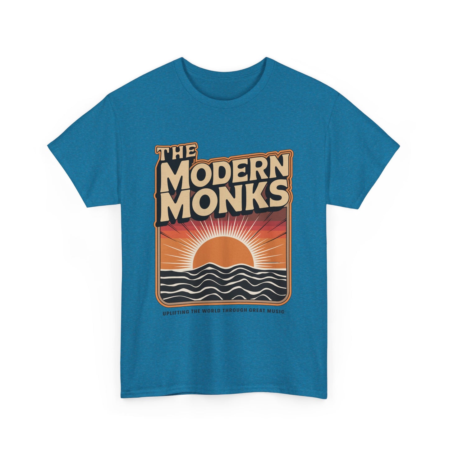 Modern Monks Retro Sunrise T-Shirt