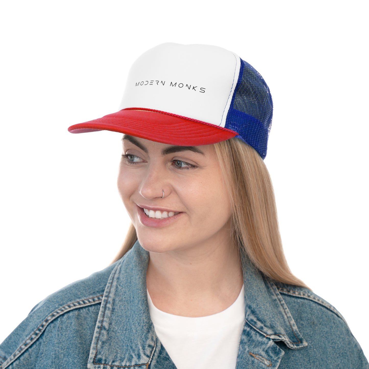Futuristic Logo Trucker Cap