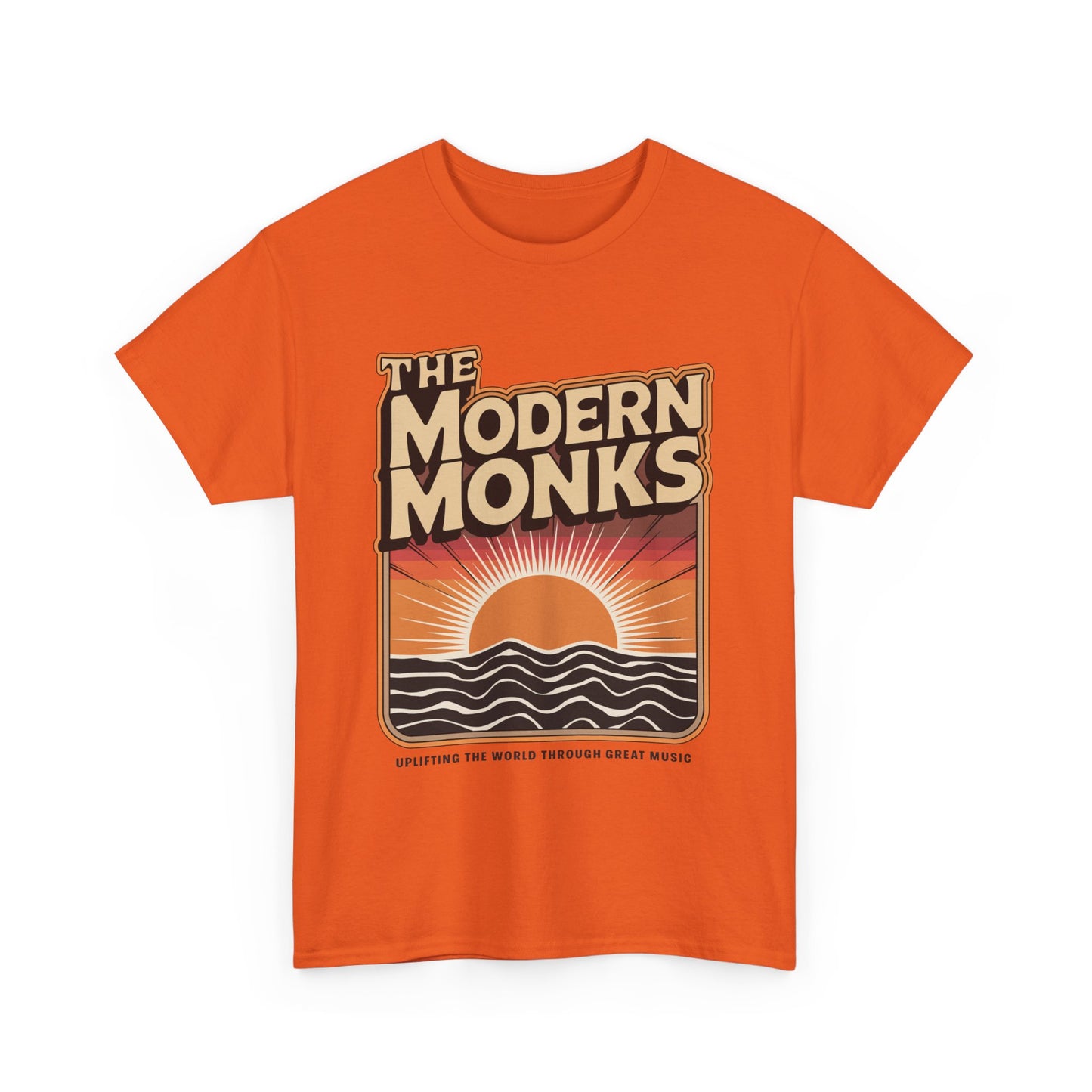 Modern Monks Retro Sunrise T-Shirt