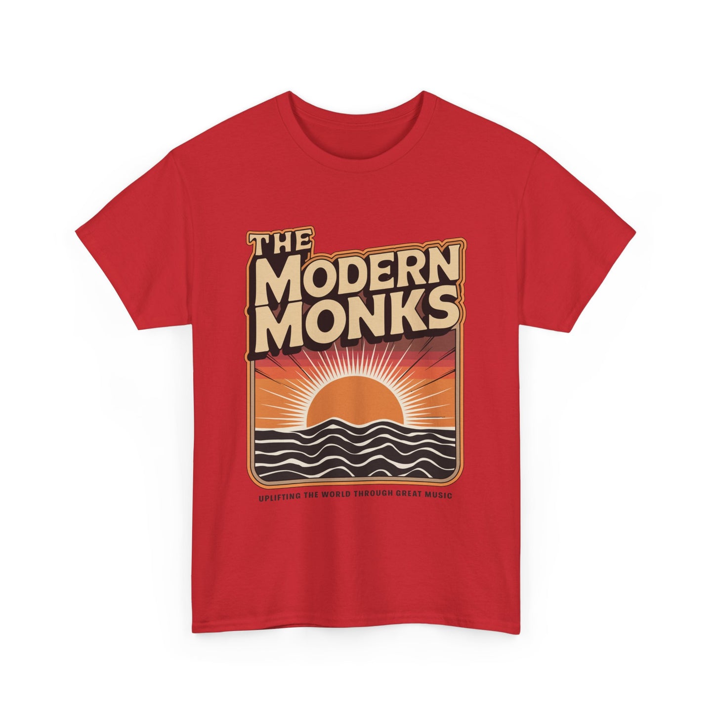Modern Monks Retro Sunrise T-Shirt