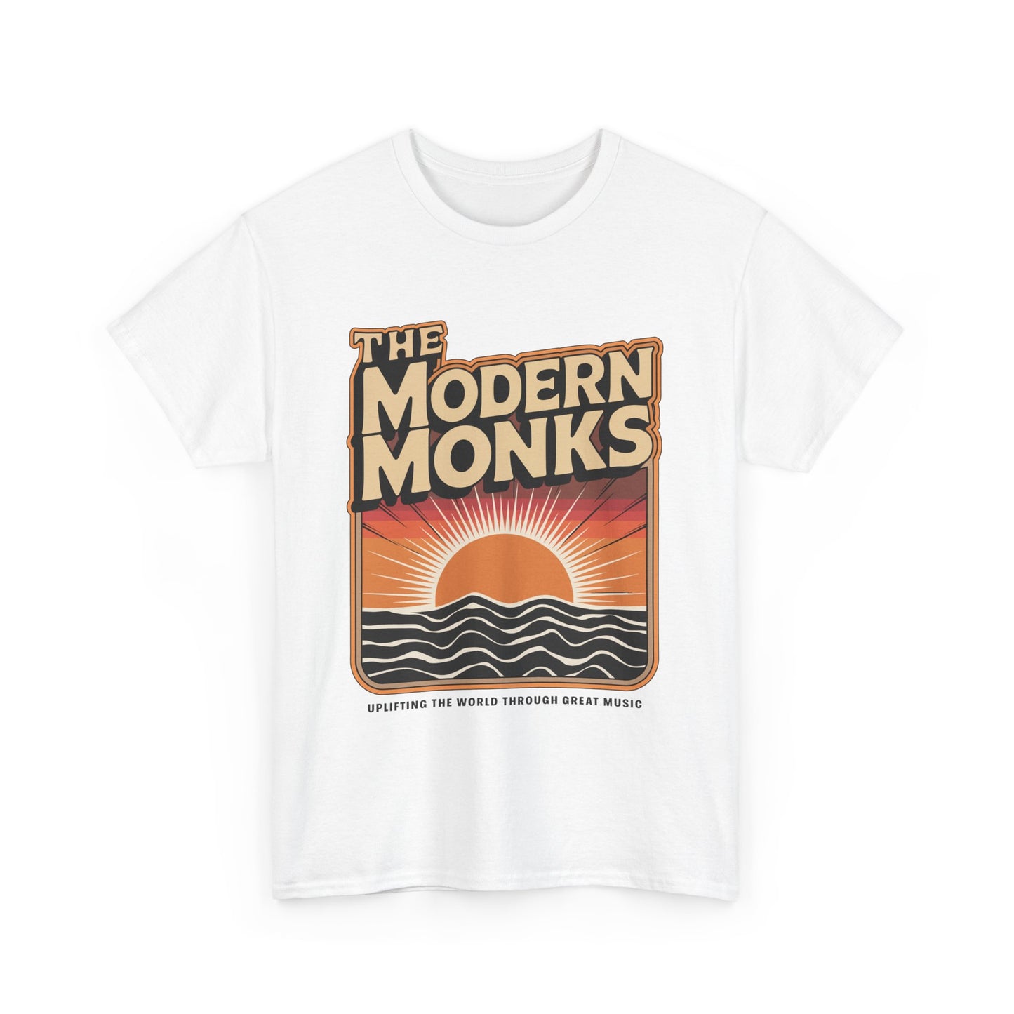 Modern Monks Retro Sunrise T-Shirt