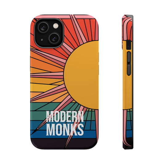 Modern Monks Rainbow Sun MagSafe Tough Case