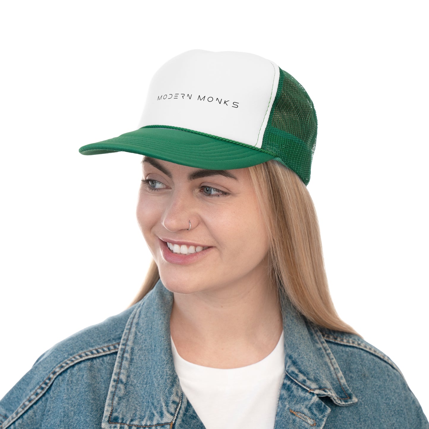 Futuristic Logo Trucker Cap
