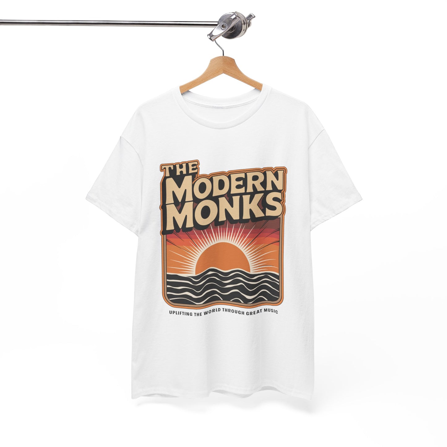 Modern Monks Retro Sunrise T-Shirt