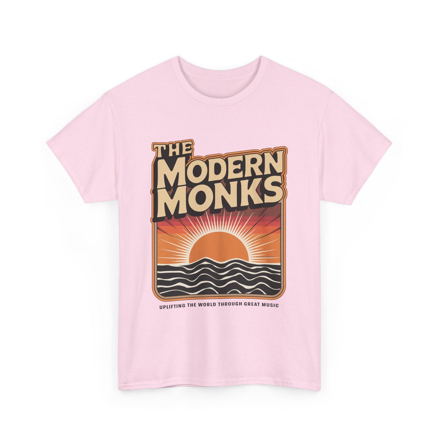 Modern Monks Retro Sunrise T-Shirt