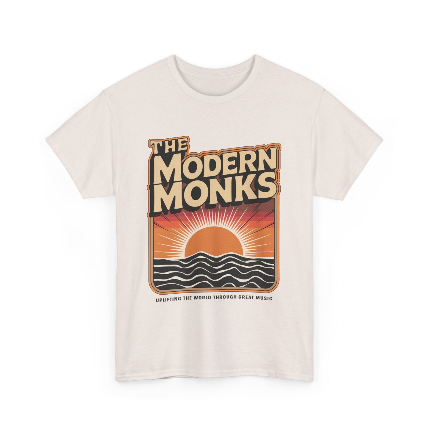 Modern Monks Retro Sunrise T-Shirt
