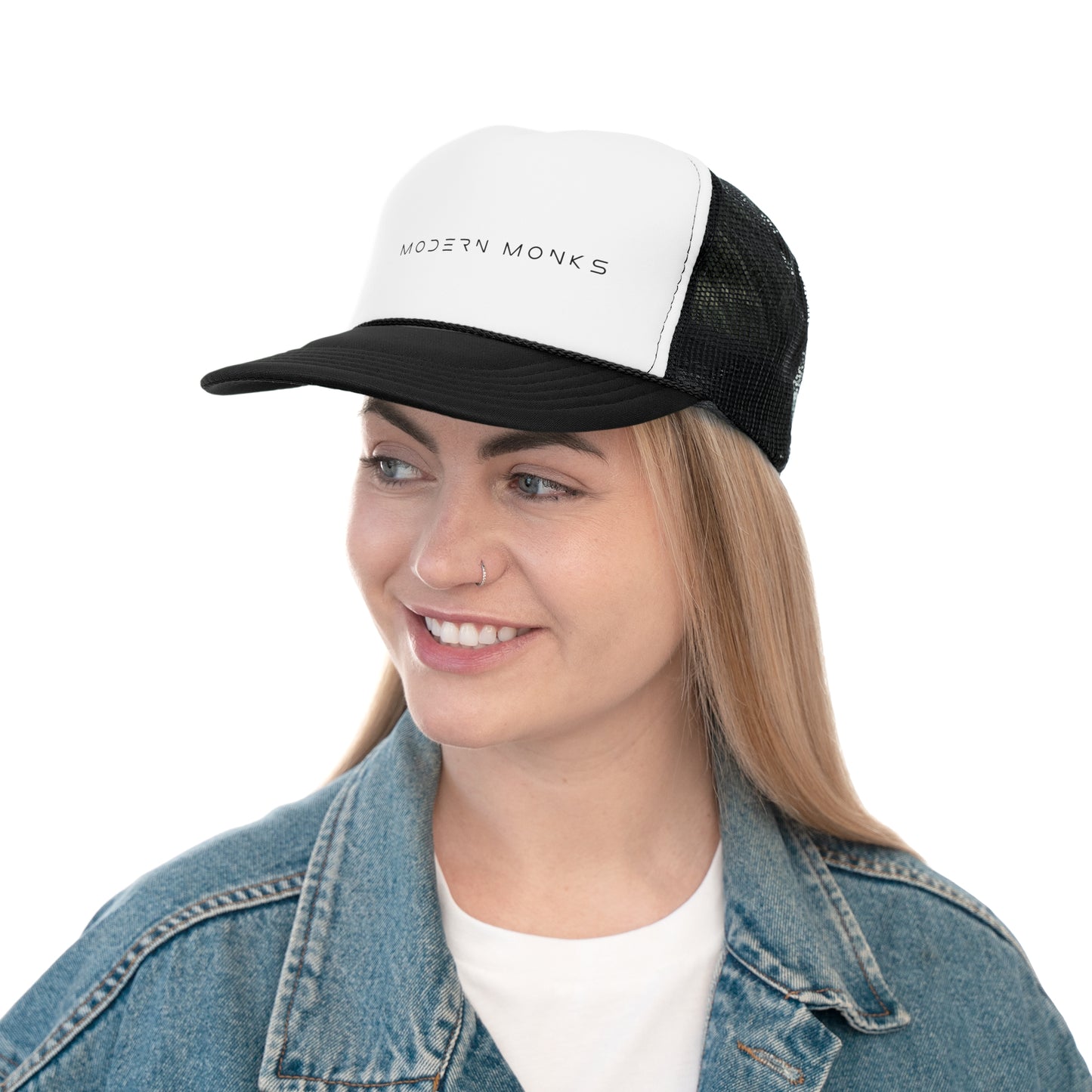 Futuristic Logo Trucker Cap