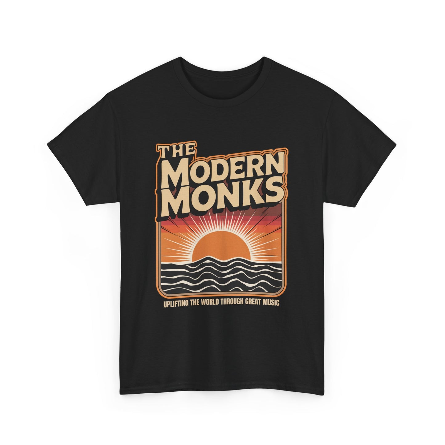 Modern Monks Retro Sunrise T-Shirt