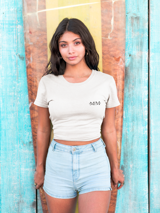 Modern Monks Minimalist Crop Top